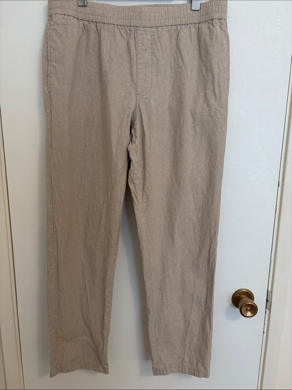 Frank and Oak linen/cotton blend pants
